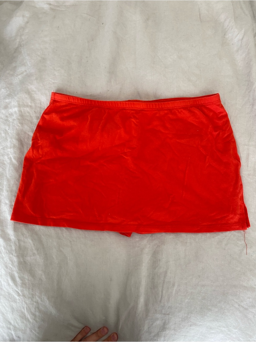 Urban Outfitters Tomato Red Mini Skirt
